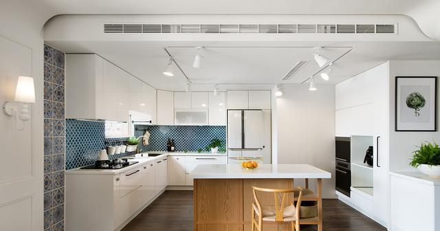 「」165平简欧风格设计，“流线型”的吊顶设计，还是第一次见！