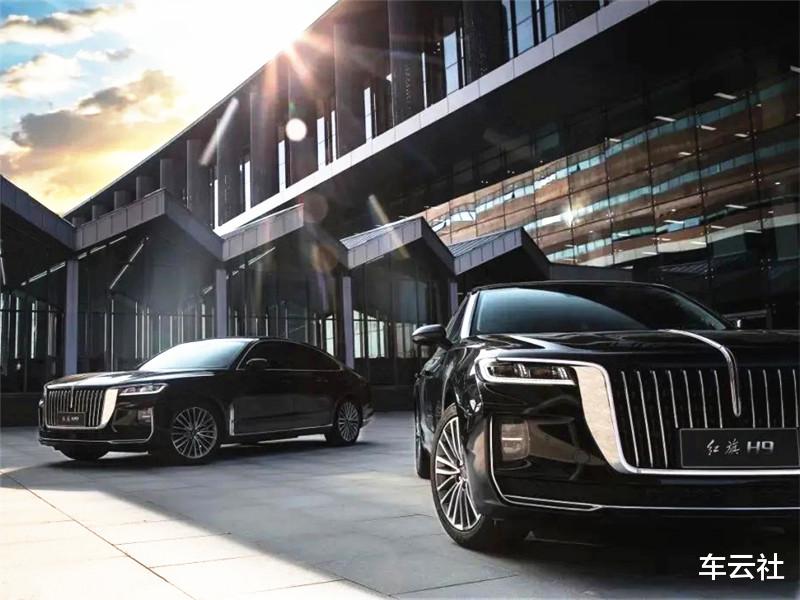 奥迪A6L|男子买37万红旗H9，故意和奥迪A6L停在一起，车主：宾利来了也得输！