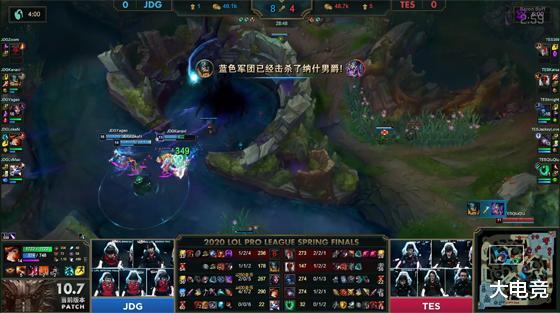 潘粤明■LOL-LPL：Lvmao巴德大招定乾坤，JDG 3-2 TES夺得LPL春季赛冠军