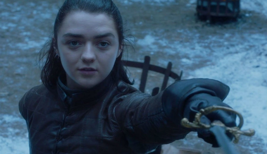 [艾莉亚·史塔克]《权力的游戏》里史塔克家族的小女儿，艾莉亚·史塔克美丽的蜕变