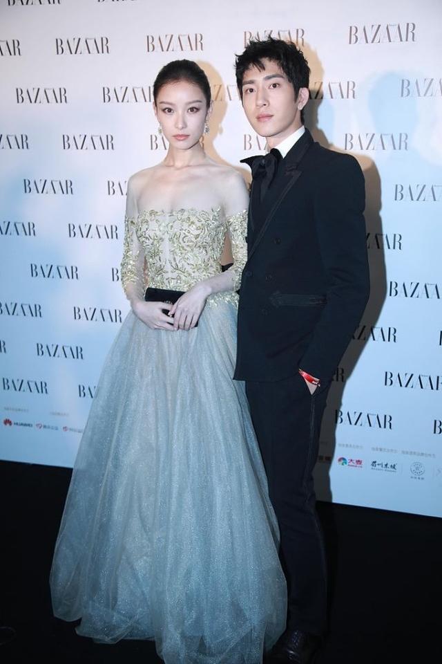 倪妮|这裙子也就倪妮穿着有质感，高端气质造型，很有宫廷教皇感