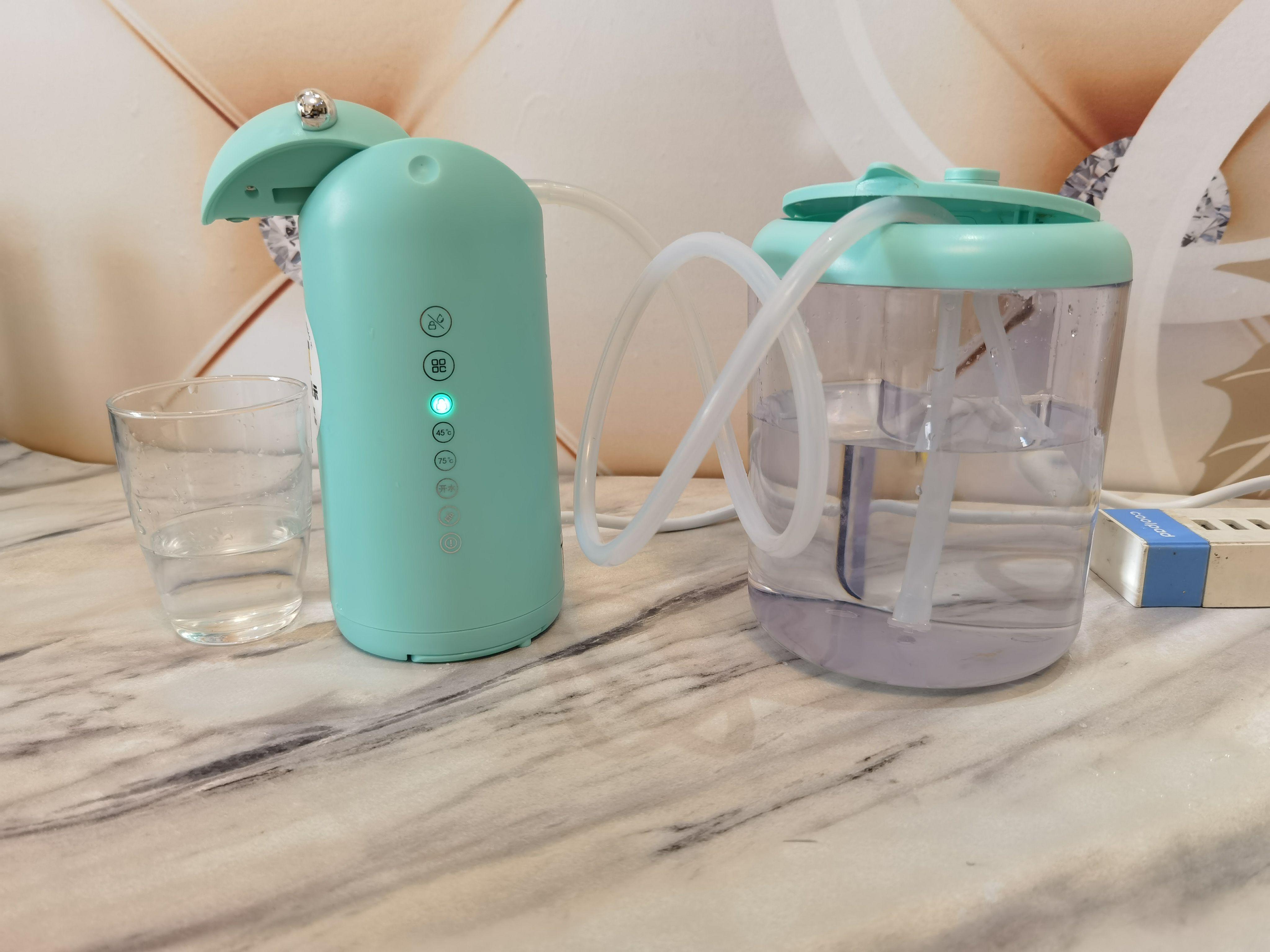 |不同水温3S可取，米因即热式饮水机不仅智能还便携