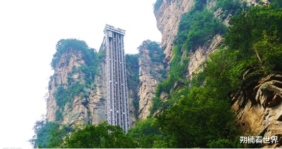 #湖南#法国工程师来中国湖南，刚到景区就懵了：你们管这叫电梯？
