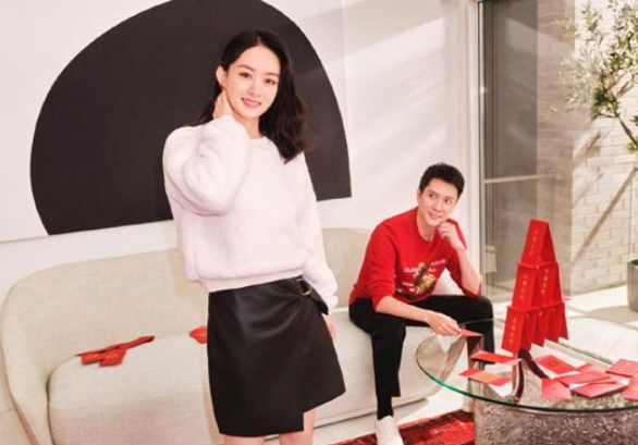 冯绍峰：一日不见如隔三秋，赵丽颖刚杀青就探班冯绍峰，两人感情甜蜜