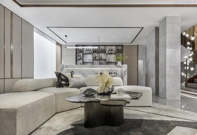 设计师|有一种水墨风，叫做新中式，195㎡别墅设计，入户就被惊艳！