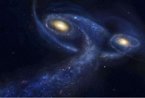 银河系@科学家首次发现“火环”星象，这预示着银河系有相同的结局