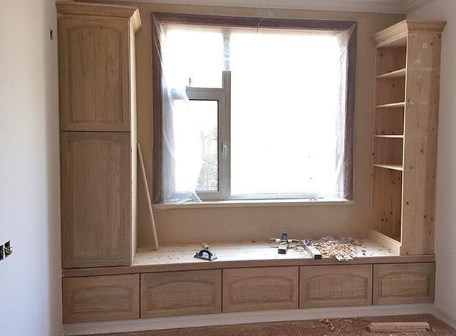 【木工】全屋只花了2万块钱,没想到木工做的柜子比定制还美!太逆天了