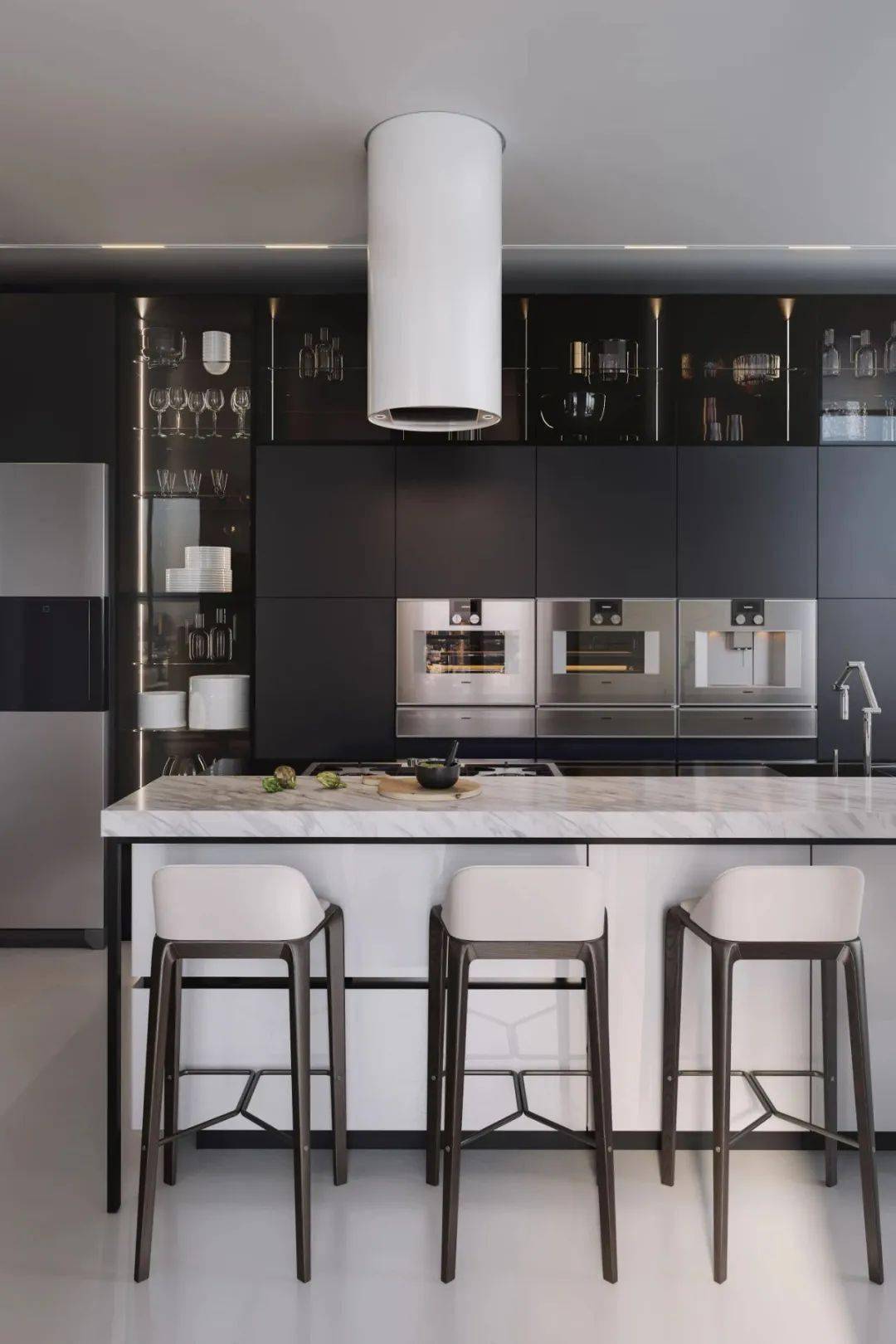 「」看腻了冷冰冰黑白灰调？试试这样搭配吧~