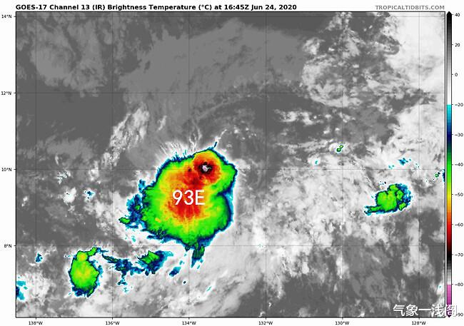 #暴雨#12级风暴多利撤编,新风暴93E可能又要来了,全球5大风暴胚胎共舞