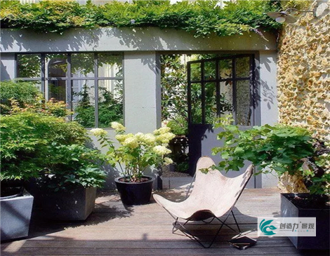 ▲精致的小庭院，温馨的小空间！