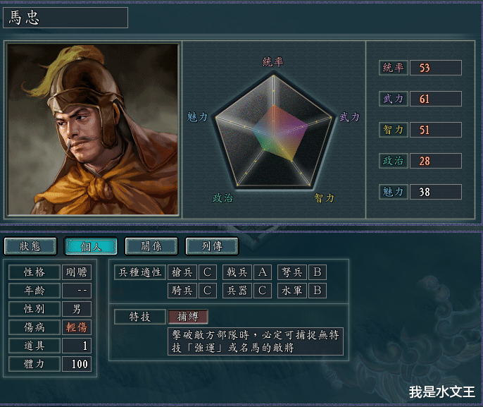 『三国志』三国志11:游戏中最无解的人物,一个蜀国二个吴国各个狠角色!