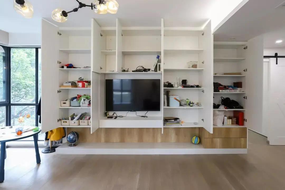 老年小妙招|147平三室设计，看似简单却处处心机，最亮眼的收纳设计，爱了