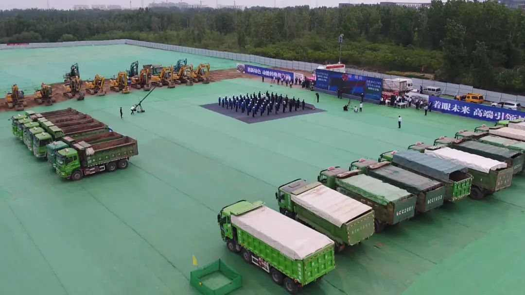 淄博高新|淄博高新区项目建设热火朝天，工程进度有序推进！附项目建设对比图...