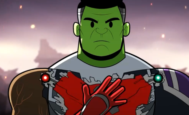 [钢铁侠]复联4全新结局：惊奇队长替钢铁侠打响指，钢铁侠打造宝石战甲