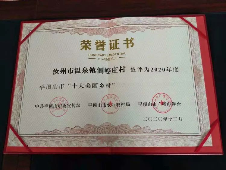 汝州广播电视台 汝州这个村成功入选2020年平顶山“十大美丽乡村”