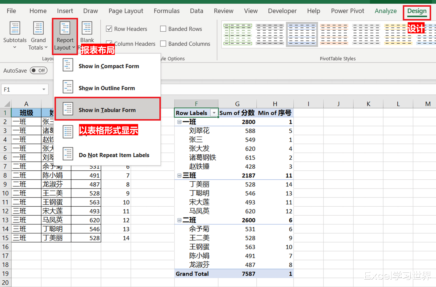 excel|Excel – 如何让数据透视表按数据源顺序排序？