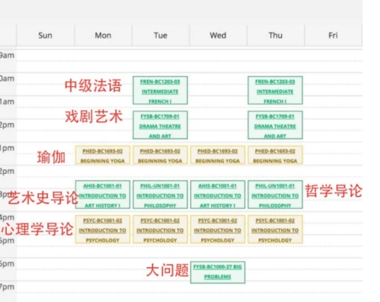 大学|李咏女儿考进世界名校，开心晒大学课程表，无意中曝光所学专业