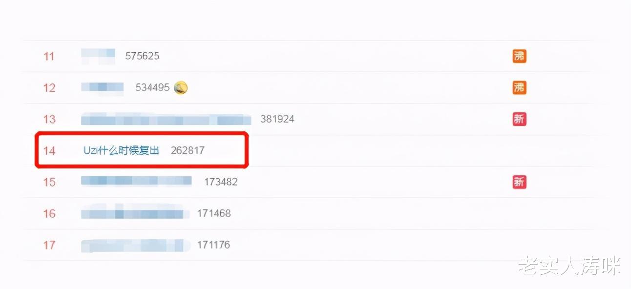 Uzi|SN被DWG击溃后，“UZI何时复出”登上热搜，MLXG却用1句话点醒众人