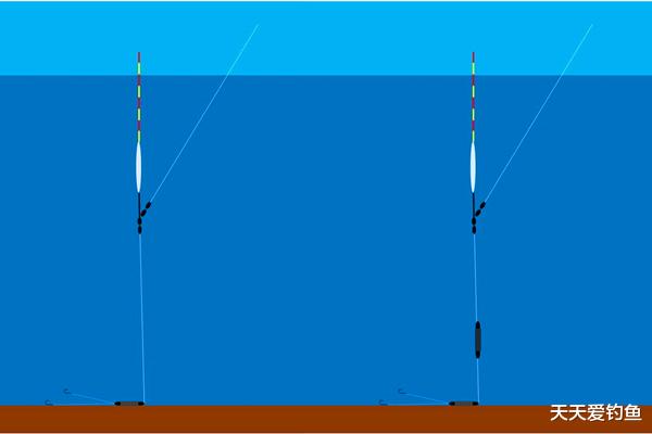 鲫鱼|天气冷鱼口轻，用双铅钓组钓鲫鱼，灵敏度更高，还适合钓深水！