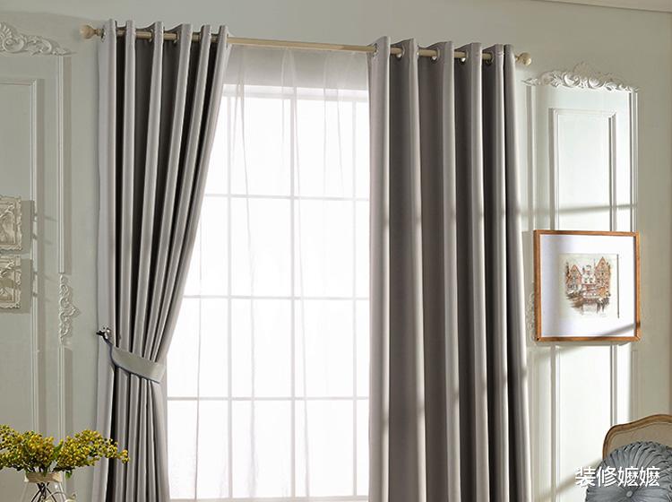 |挂窗帘万万不要装罗马杆了，装这种更好看实用，效果至少好十倍