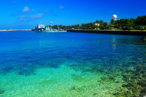 |中国的美丽群岛，曾经被越南侵占，现在收回来了，一般人不让去！