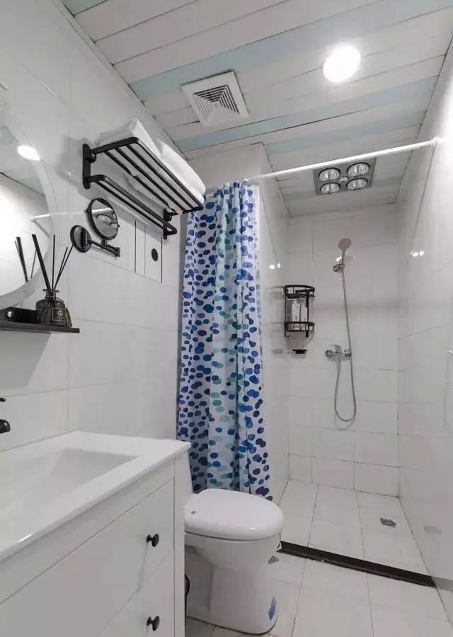 【】40平方超小户型装修案例，冷暖配色，光线充足，一个知性的小家