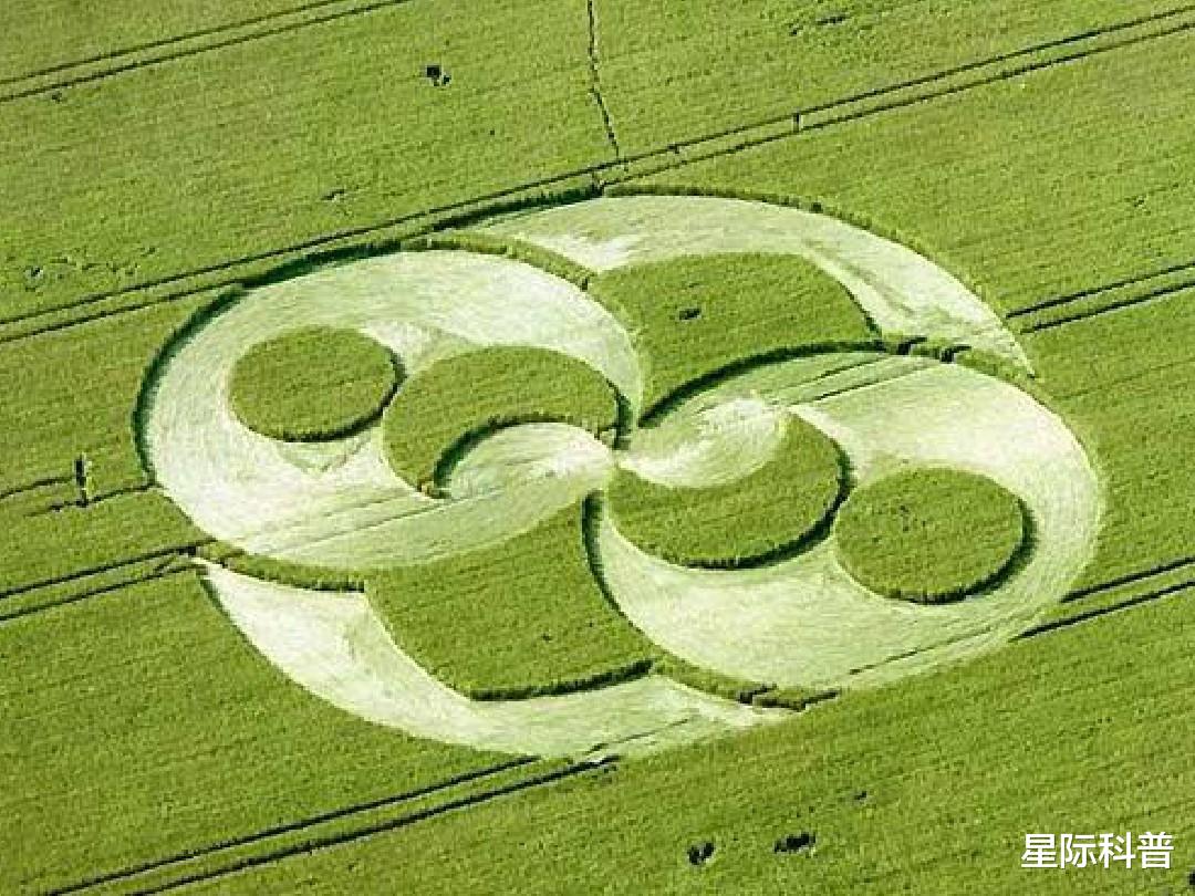 [麦田怪圈]英国又现“麦田怪圈”，无人机发现巨大图画，人们看完都感到害羞