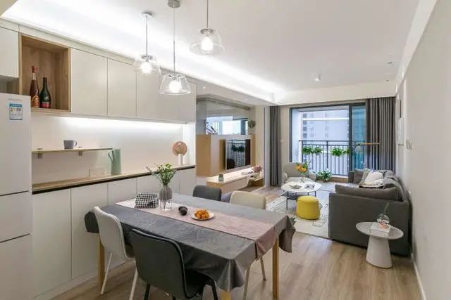 |73㎡三居室，等我买了新房，也要这样装，真的很漂亮