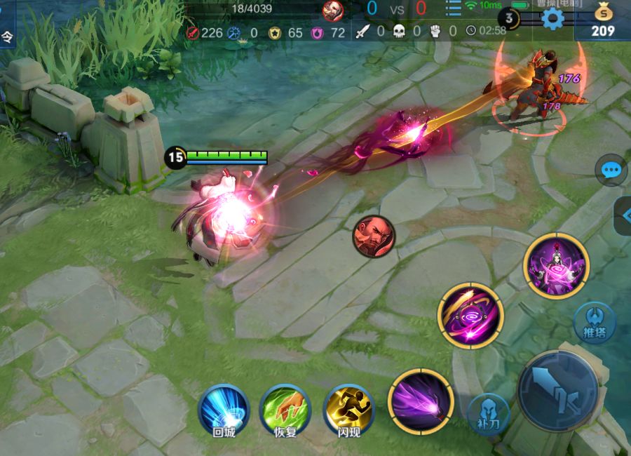 天生不适合出肉的辅助，全输出追着铠皇打，图4的他5杀都是小意思