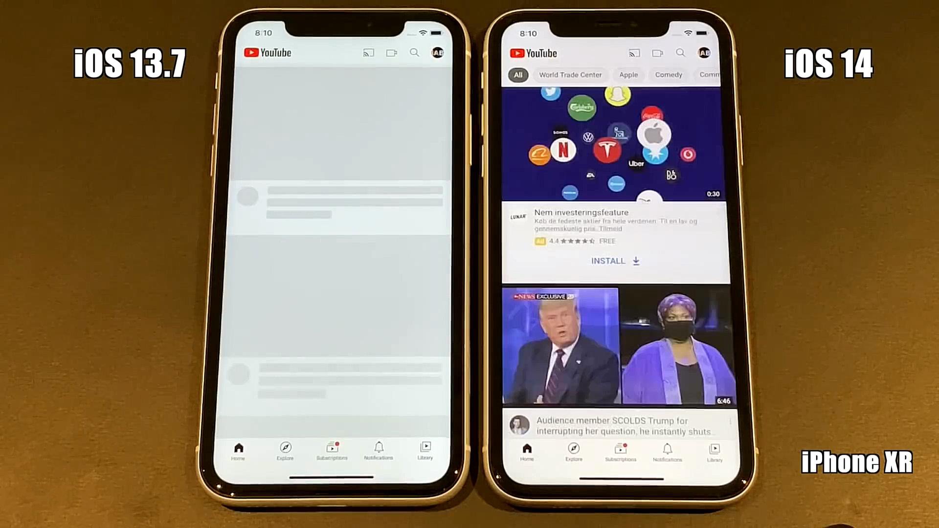 iOS14|实测5款旧iPhone运行iOS14速度比较：iPhoneXR最值得升级