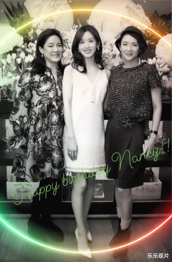 章泽天|章泽天与章子怡再次合体庆生：章子怡让出C位，她只能靠边站