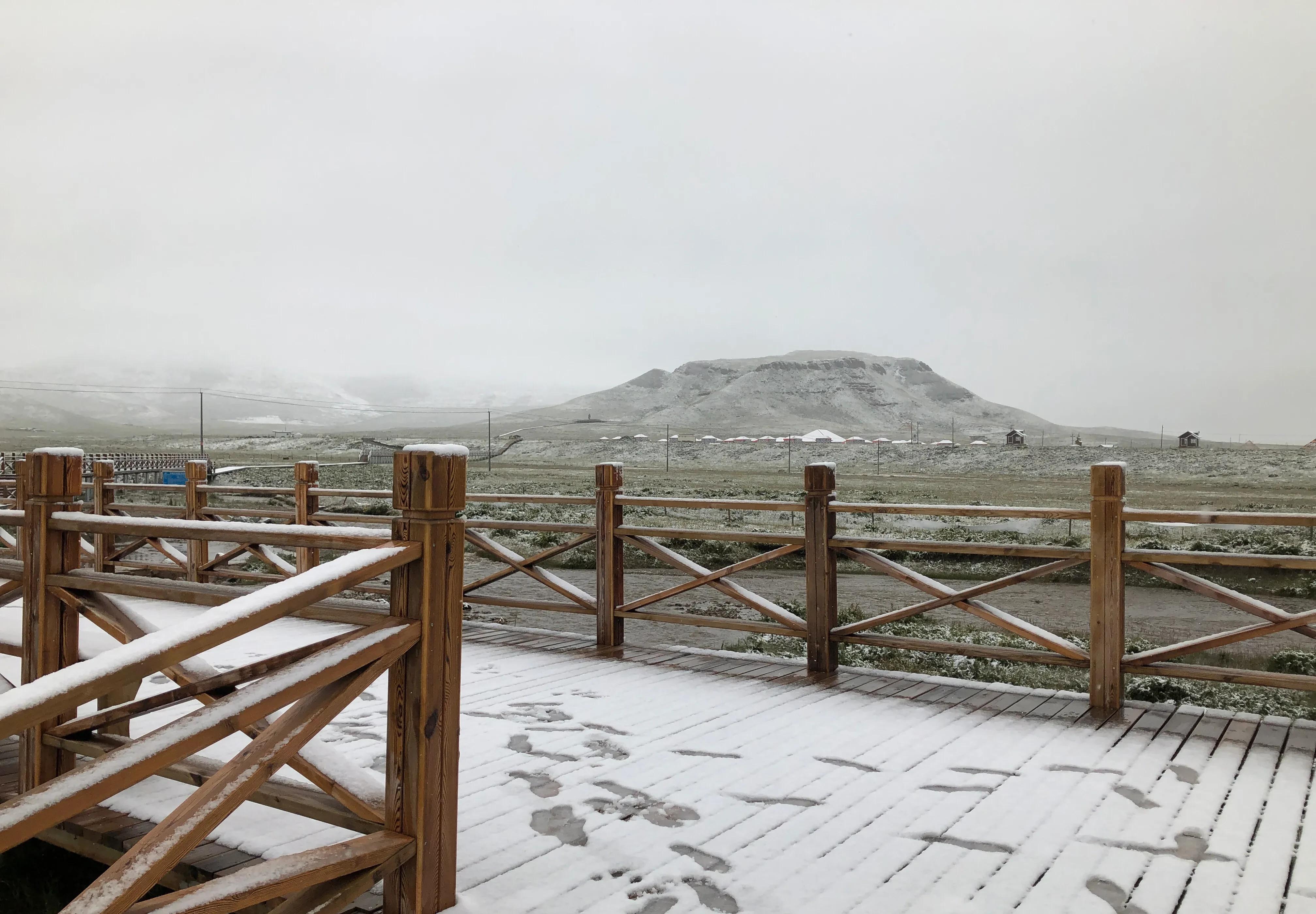 甘肃|罕见！甘肃8月份下雪了