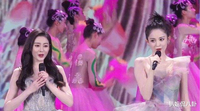 古力娜扎■美人果然是对比出来的,张天爱和娜扎同台比美,颜值气场都弱爆了