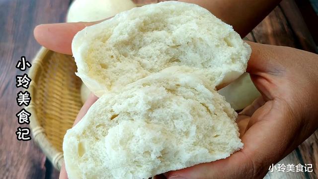 「馒头」想吃馒头自己在家做,不用发面,不塌陷不变形,好吃有嚼劲