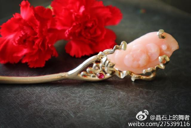 【翡翠】那些绝美的翡翠发簪，你知道发簪的寓意吗？