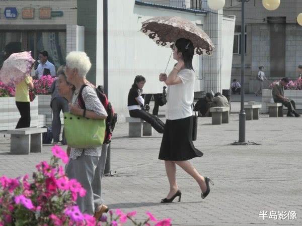 朝鲜@走进朝鲜：美女被称为长裙子，离婚率非常低