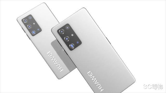 摄像头|华为P50Pro概念图：完美的后置五颗摄像头，药丸屏也改伸缩镜头了