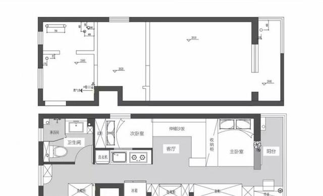 @不可思议，30㎡老房大改造两室一厅，居然还有一个小书房