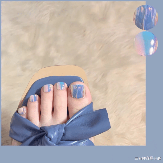 美甲|如果今夏你还不懂美甲就OUT了，超级显气质四种配色，脚上安排