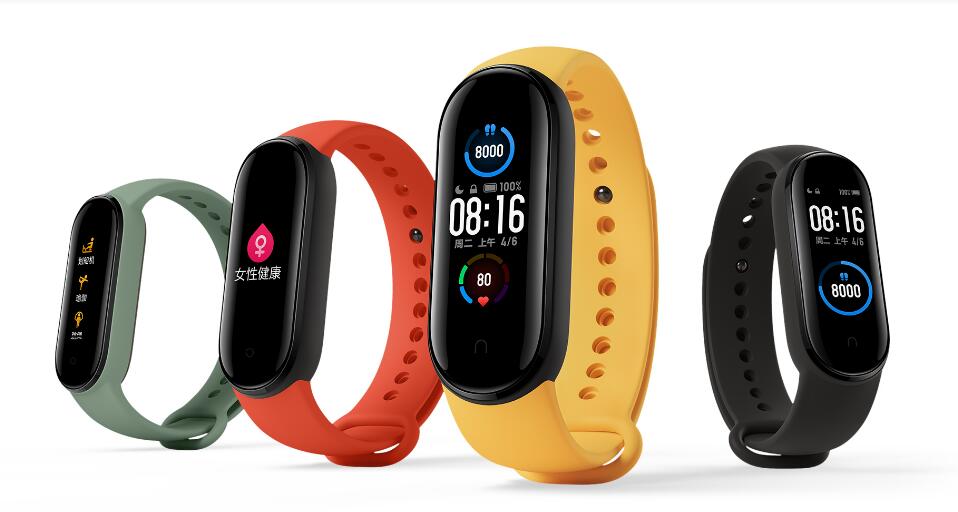 小米手环|猝不及防!小米手环5上市:动态彩色大屏+NFC+50米防水,229元