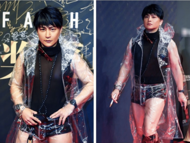 #陈志朋#比陈志朋还作妖的男星，曾穿“丁字裤”走红毯，原因至今令人尊重