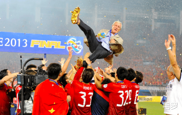 里皮▲71岁世界冠军里皮:许家印给我5年时间夺亚冠,我只用1年实现目标