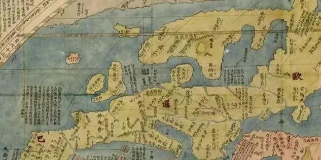 『日军』明朝绘制的第一幅世界地图 : 菲律宾都是附属国