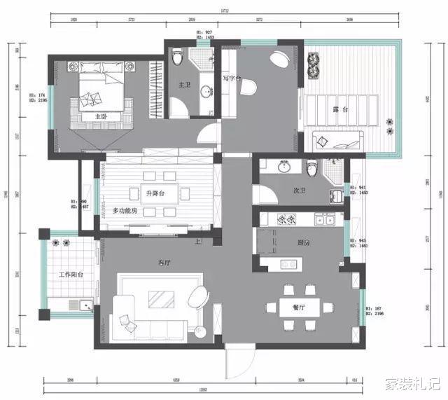 ：这是我见过最舒服的一套装修，窗明几净，家居氛围太让人心动了