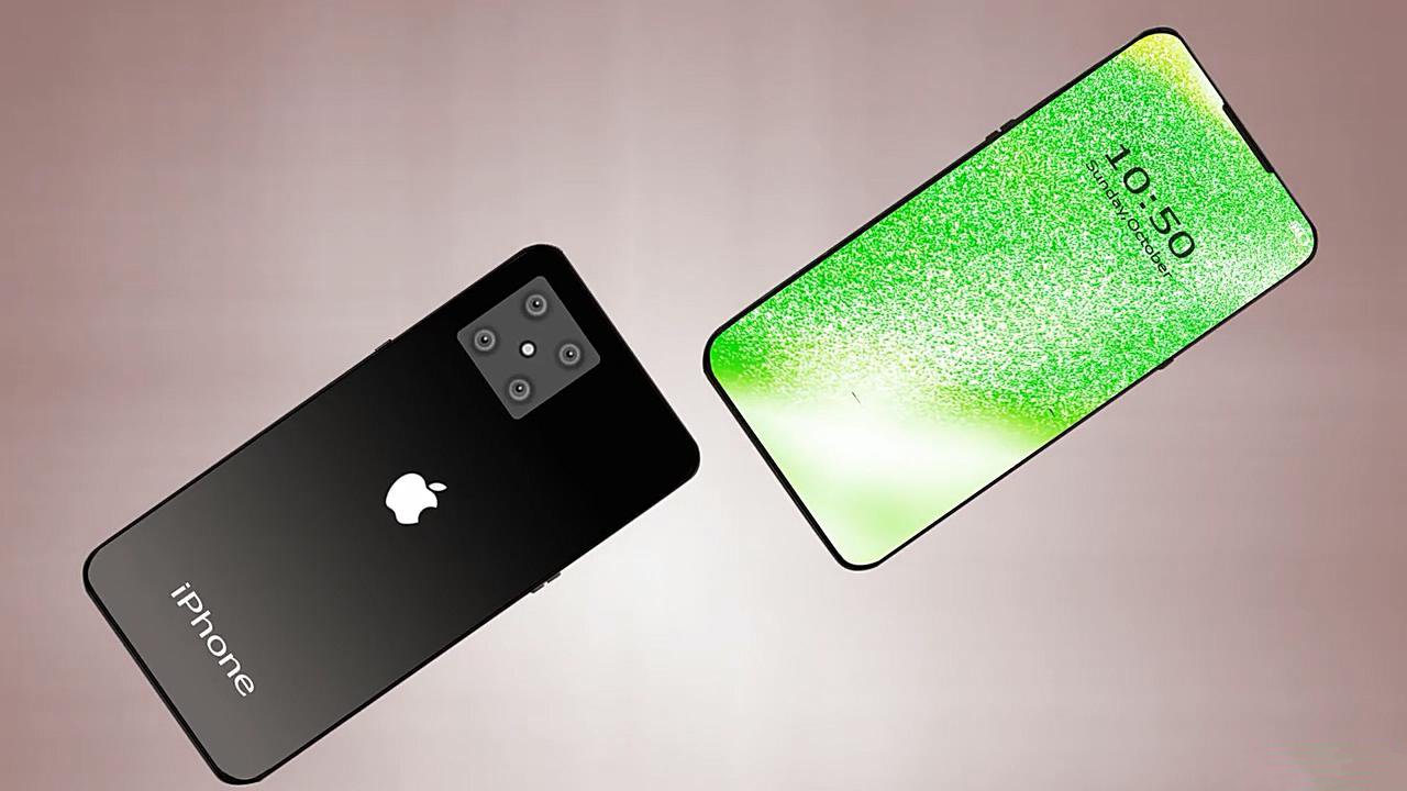 iphone12|iPhone12概念图：就算刘海这么短，我还是劝你买华为Mate40Pro