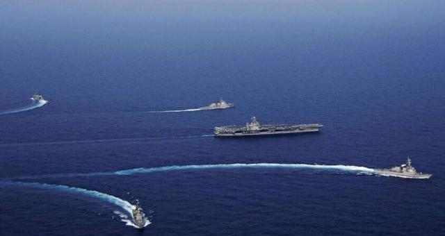美军|4大舰队迅速集结，数百艘战舰正面回击美军，白宫称可以坐下来谈