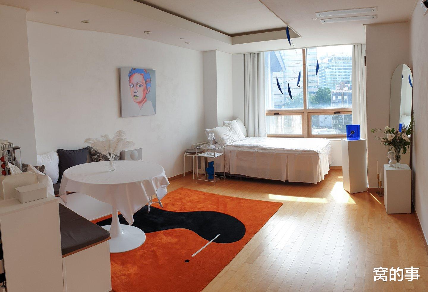 |45岁女画家晒出36㎡独居小宅,获上千人关注:安全感自给自足