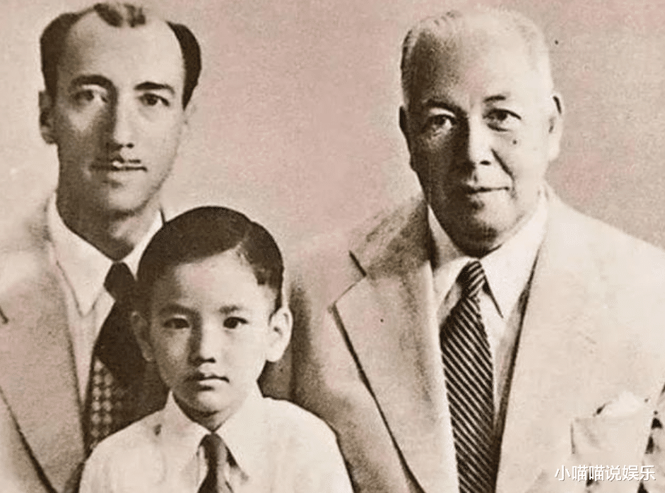 『赌王』中英混血的赌王妈妈照片流出，也难怪赌王那么帅气！