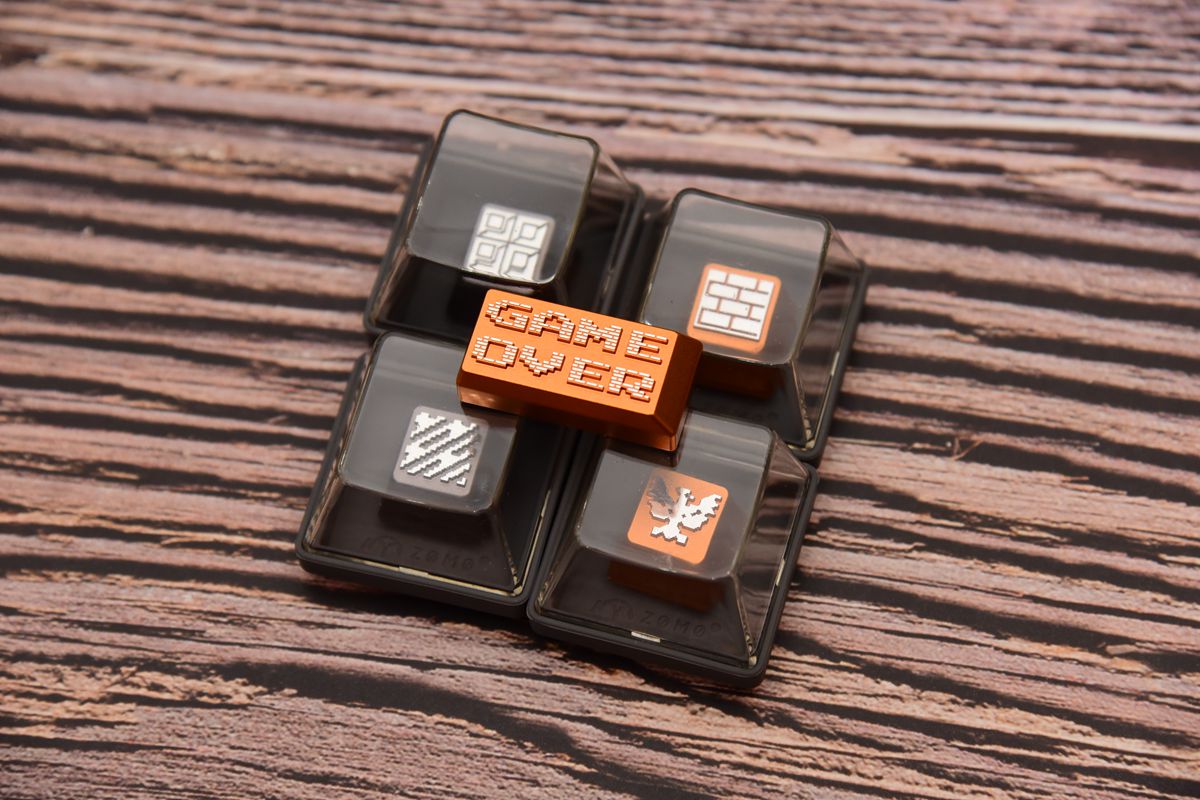 键盘|“WSAD”脏了怎么办？—金属键帽走起来