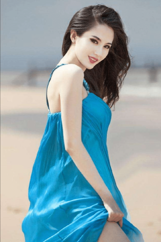 「蓝心妍」真是有颜任性，欧洲公认的“东方第一美女”，靠一部剧就火了8年